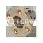 Steam and Ship Machine Solid Lubricating Bushing Composed of Brass Copper Alloy and Graphite CNC Machining Flange Bushing.