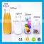 200ml 250ml 320ml 500ml Glass Juice Bottle Clear Glass Milk Bottle