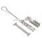 Fully Stocked FTTH Cabling Accessory Cable Drop Wire Clamp