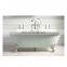 Cheap Square Apron Cast Iron Antique Enameled Corner Bathtubs 120x70