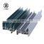 French advanced aluminum doors and Windows raw material door and window profiles wind proof, fire proof and moisture proof