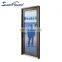 Superhouse Hurricane Proof Bullet Proof High Quality Office Double Glass Hinged Front Doors Designs
