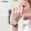 SINOBI Unique Men Watches Big Calendar Window Stainless Steel Milanese Mesh Band Blind Shipping Drop Shipping Watches S9825G