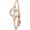 New arrival luxury brand Skmei 1805 stainless steel female Bracelet wristwatch wholesale good quality women quartz watch