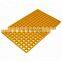 High strength 25*25mm 38*38mm 50*50mm mesh size FRP molded grating fiberglass plastic grating for roof flooring platform walkway