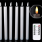 Wholesale 10 inches Plastic Remote Controlled Candle 3D Wick Flameless LED Candle For Bar and Party Decoration