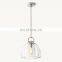 Nordic Luxury Modern Design Lustre Hanging Lighting LED Glass Chandelier Kitchen Pendant Light for Home Office Decor