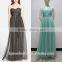 green wedding dresses convertible long tulle dress puffy long wedding dress
