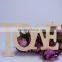 factory direct sales weeding and holiday used love wooden letters