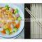 HOT disposable round bamboo chopsticks with PEbag packaging