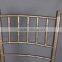 Steel stackable sash fancy chairs in living room chairs for wedding reception