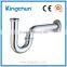 (J126-C)CE certificate pipe traps sink plugs flexible drain pipe