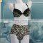 Latest White Milk Leopard Decorative and High Waist Seamless Underwear