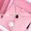 china  micro pave setting 925 sterling silver jewelry for ladies