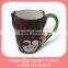 Monkey easter ceramic mug wholesale