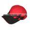 High quality red button hook and loop back soft baseball caps flames baseball cap