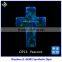 Hotsale Synthetic Ethiopian Black Opal Price Cross Gemstone