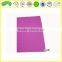 China suppliers MicroFiber Sports Microfiber Towel with mesh bag