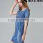 Good quality factory wholesales Women's Retro Classic Shirt Dress Washed women jumpsuits and rompers