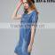 Good quality factory wholesales Women's Retro Classic Shirt Dress Washed women jumpsuits and rompers