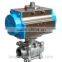 3 pc stainless stee sanitary pneumaticl ball valve                        
                                                Quality Choice