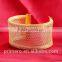 Simple Mesh Steel Wire Bangle Charm Cuff Bracelet 18k Heavy Wide jewelry