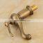 classic design single hole brass wash basin mixer tap