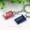 fashion and simple flat split key rings for bag tags