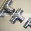 Stainless Steel BW Tees Pipes Fittings CE Certified