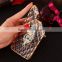 diamond ring holder clear soft shockproof tpu case for samsung s7 s7 edge