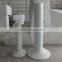 cylindrical fiberglass planter flower pot for living room or public decoration