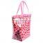 Fancy Heart-shaped Printing Waterproof Pvc Women's Bag