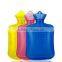 Three Park water filling hot water bag small mini PVC explosion-proof send flannelette set