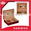 High-end handmade wood material humidor box for sale
