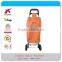 Oxford Fabic Folding Shopping Bag With Wheels Logo Customize