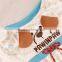 blue cotton four-legs spring dog clothes