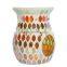 Citrus series mosaic glass plate for wedding decoration
