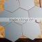 float glass cut pieces beveled edges mirror aluminum mirror