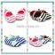 2016 Newest Style Newborn Baby Cotton Stripes Daisy Soft Sole Infant Prewalker Toddler Shoes