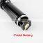 18650 battery and charger led flashlight ,led flashlight torch, led torch light
