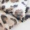 leopard print design fabric for fashion garment