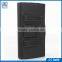 customized back clip mobile phone leather flip case for iphone