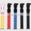 Fashionable Colorful Aluminum Wireless Bluetooth Selfie Stick With Shutter Button