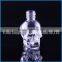Skull Glass Liquid Bottle for Smoking Oil.skull Glass Liquid Perfume Bottle,skull Glass Dropper Bottle.
