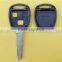 Hot Sale Toyota 2 button car remote key shell cover case with TOY41 blade