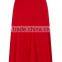2015 New Arrival Ladies Fashion Linen Midi Skirt