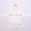 Little girl long sleeve birthday party lace dress with high quality