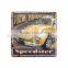 Hot Sell Oem Service Art Work Craft Decorative Small Metal Welcome Sign Plant Stand Plaque
