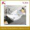 2015 Hot Sale Porcelain White/black Resin Sink,popular Ceramic Bathroom Sink