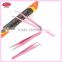 High Quality Cheap Price Professional Gold Plated Tweezers Eyelash Curler